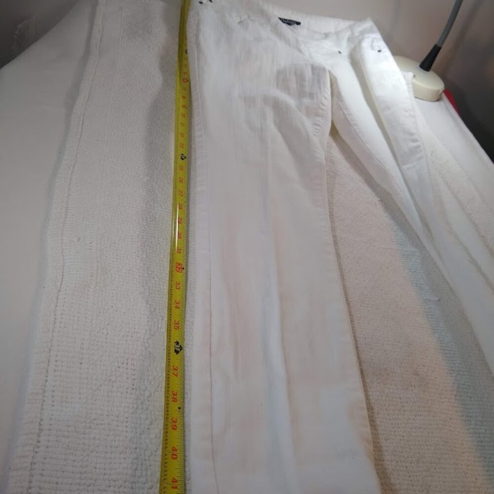 NWOT  Chadwicks  12T  women's stretch skinny pants  white